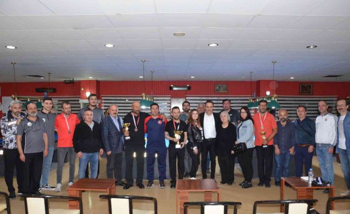 Bilardo İl Turnuvası, korona virüsten ölen genç kıza ithaf edildi