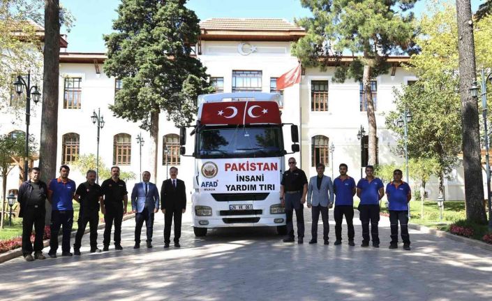 Bilecik’ten kardeş ülke Pakistan’a yardım eli