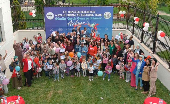 Bozüyük Belediyesi Gündüz Çocuk Oyun ve Bakım Evi hizmete girdi