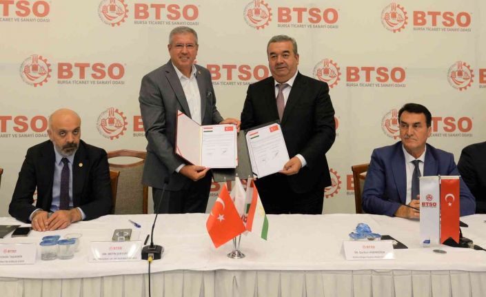 BTSO üyeleri Tacikistan iş dünyası ile buluştu