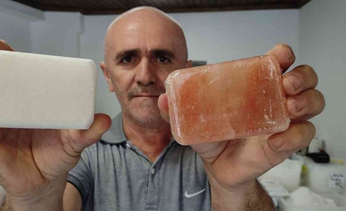 Bu sabun köpürmüyor, en çok saçı olmayanlar tercih ediyor