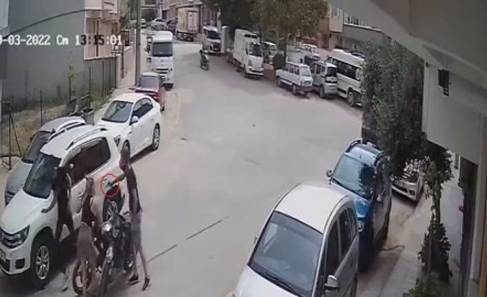 Bursa’da eski sevgili dehşeti kamerada