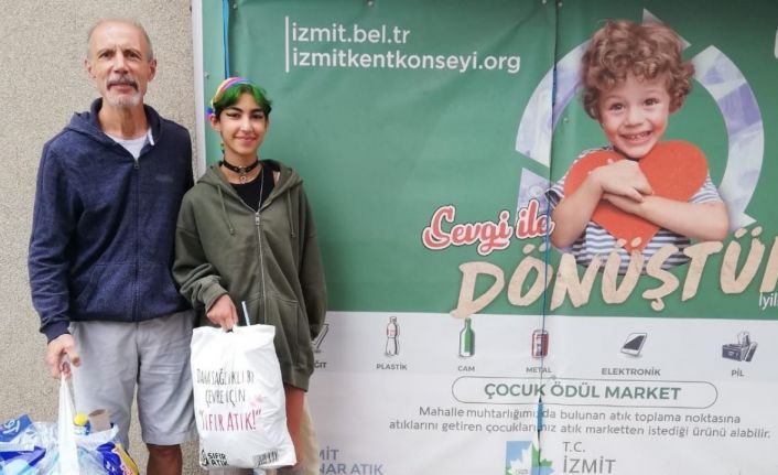 Çocuk Ödül Market ile 1 buçuk yılda 35 ton atık geri dönüşüme kazandırıldı