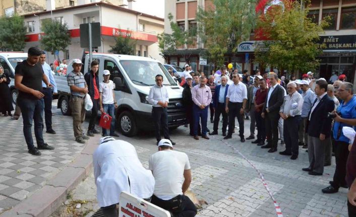 Emet Belediyesine yüzde 78"i hibe süt toplama tanklı 3 yeni araç