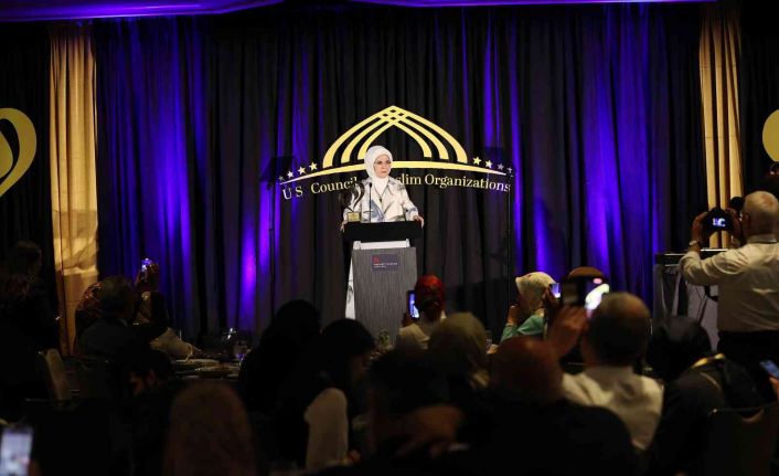 Emine Erdoğan’a ABD’de "Uluslararası Müslüman Kadınlar Başarı ve Topluma Katkı Ödülü"