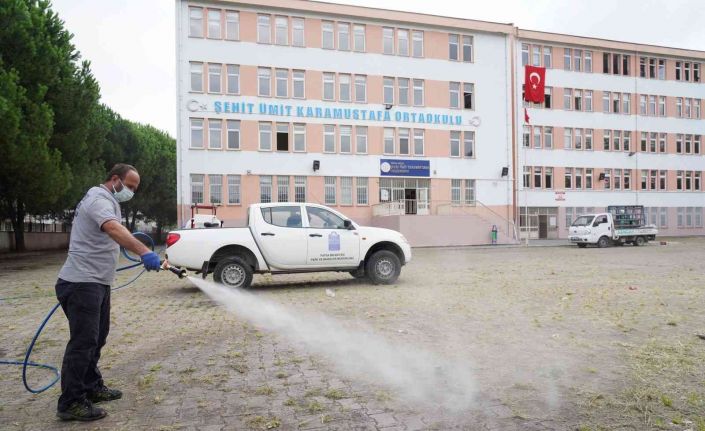 Fatsa’da Belediye ekipleri okulları yeni sezona hazırladı