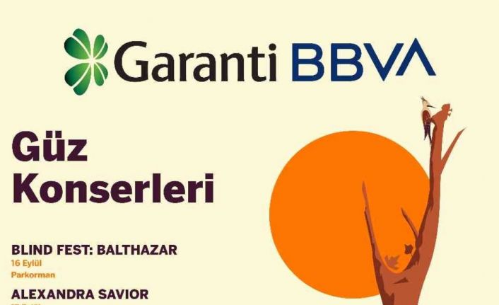 Garanti BBVA Güz Konserleri başlıyor
