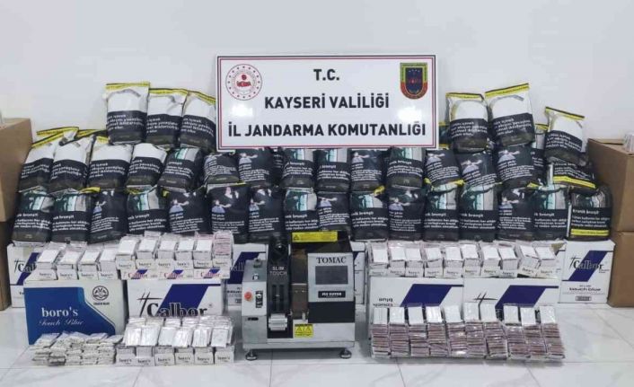 Jandarmadan kaçak tütün operasyonu: 2 gözaltı