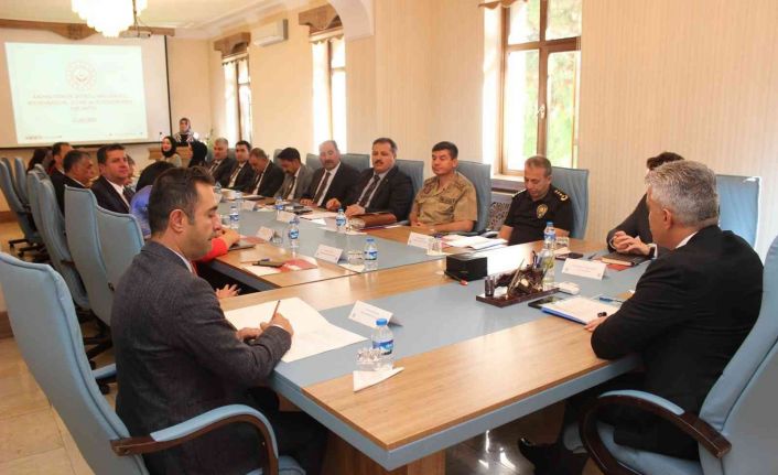 Kadına Yönelik Şiddetle Mücadele İl Koordinasyon, İzleme ve Değerlendirme toplantısı yapıldı