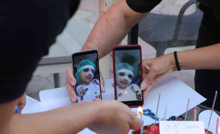 Kemik iliği nakli olan minik Meryem’e duygulandıran sürpriz