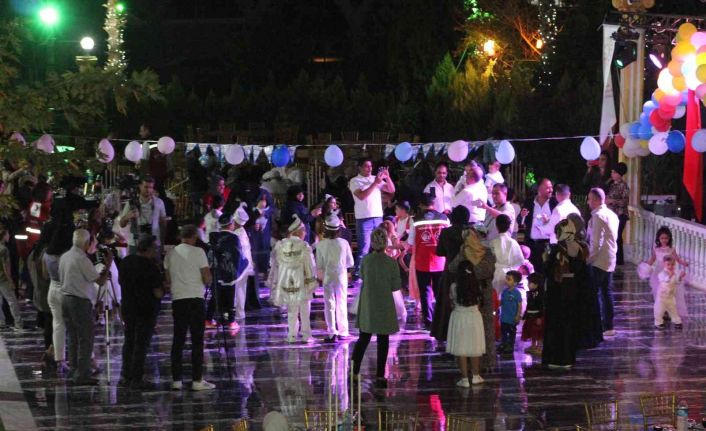 Kilis’te yetim çocuklara sünnet öncesi eğlencesi düzenlendi
