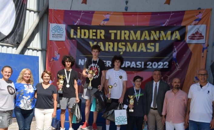 Lider tırmanma yarışması nefes kesti