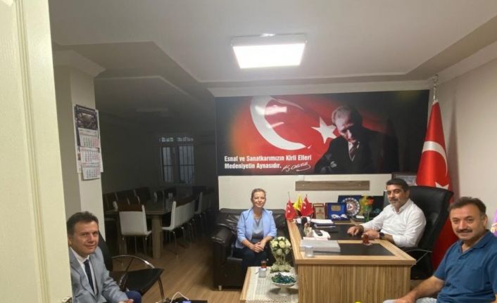 MYO yöneticileri, sivil toplum kuruluşlarını ziyaret etti