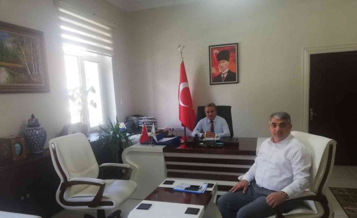 OEDAS İl Müdürü Aykut, Kaymakam Öztürk’ü ziyaret etti