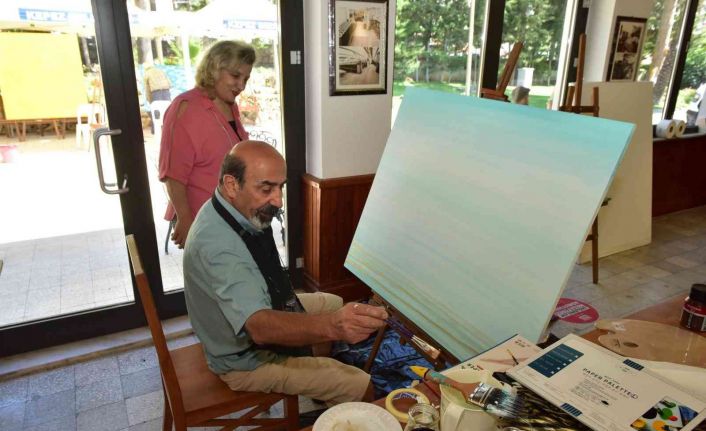 Sanatseverler, Uluslararası Resim Çalıştayı’nda buluştu