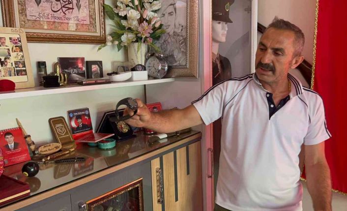 Şehit amcası gözyaşlarını gizleyerek bölücü terör örgütüne unutulmayacak mesajı verdi: