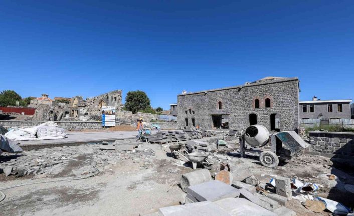 Şehzadeler Konağı’ndaki restorasyon çalışmalarında sona yaklaşıldı