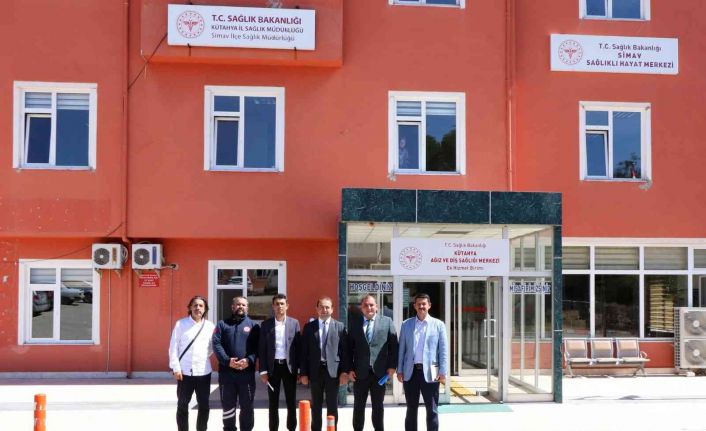 Simav’ın birinci basamak sağlık hizmetleri yerinde değerlendirildi