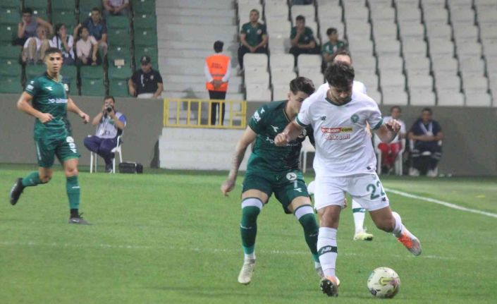Spor Toto Süper Lig: Giresunspor: 0 - Konyaspor: 0 (İlk yarı)
