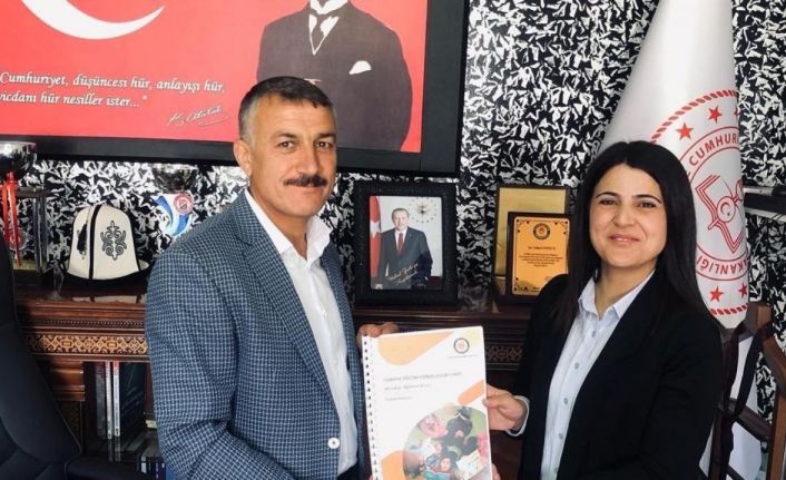 TEGV Muradiye Öğrenim Birimi, İlçe Milli Eğitim Müdürlüğüne faaliyet raporu sundu