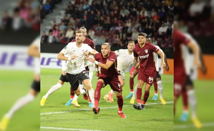 UEFA Avrupa Konferans Ligi: CFR Cluj: 0 - Sivasspor: 1 (Maç sonucu)