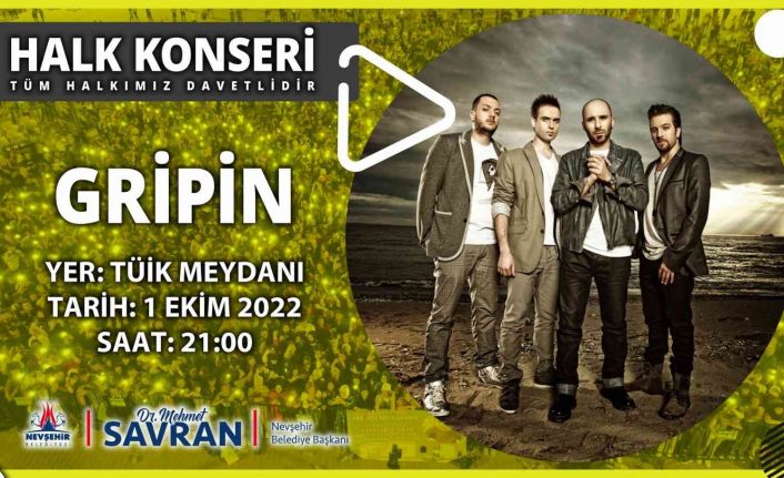 Ünlü Müzik grubu Gripin  Nevşehir’de