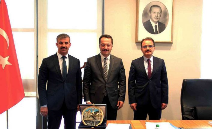 Vali Ayaz ve Rektörü Çiftçi’den Cumhurbaşkanlığı Personel ve Prensipler Genel Müdürüne ziyaret
