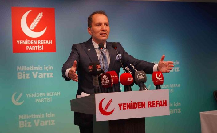 Yeniden Refah Partisi Genel Başkanı Erbakan: “(Tunç Soyer) Şanlı ecdadımıza dil uzatanların özür dilemelerini bekliyoruz”