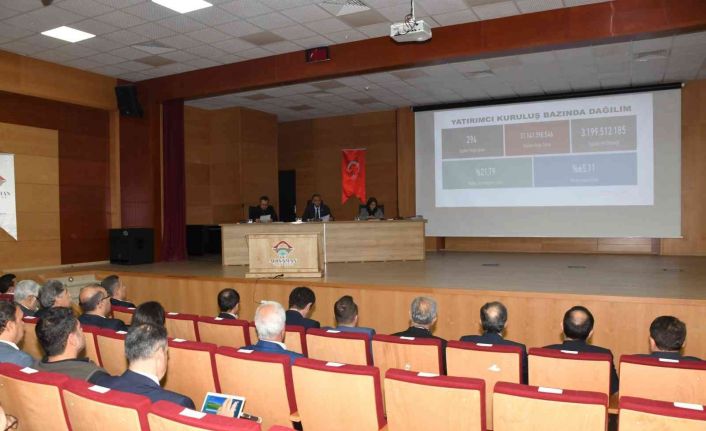 2022 yılının 4’üncü il koordinasyon kurulu toplantısı gerçekleştirildi