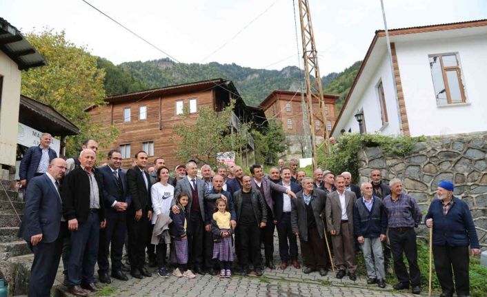 Artvin Valisi Doruk, Gürcistan sınırındaki Camili Havzası’ndaki köylerde incelemelerde bulundu