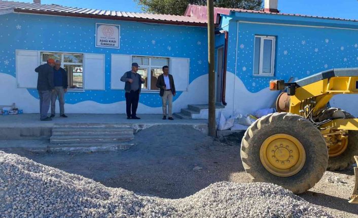 Aşağı Kırzı İlkokulu ve Köy Yaşam Merkezi hazırlıklarında sona gelindi