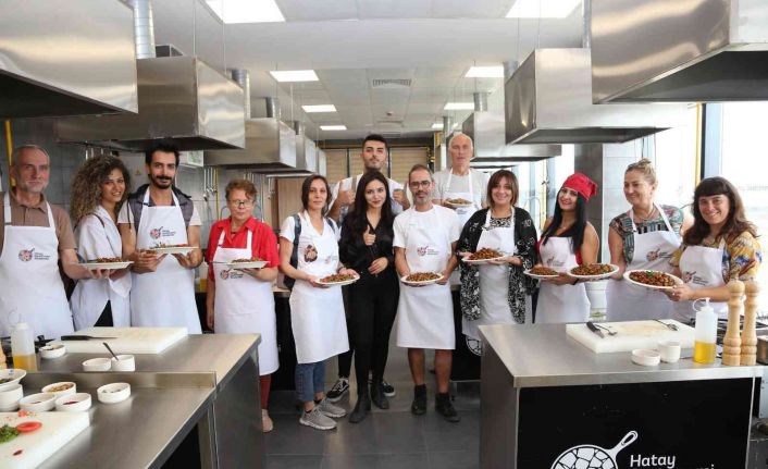 Avrupalı konuklar Hatay mutfağını deneyimledi