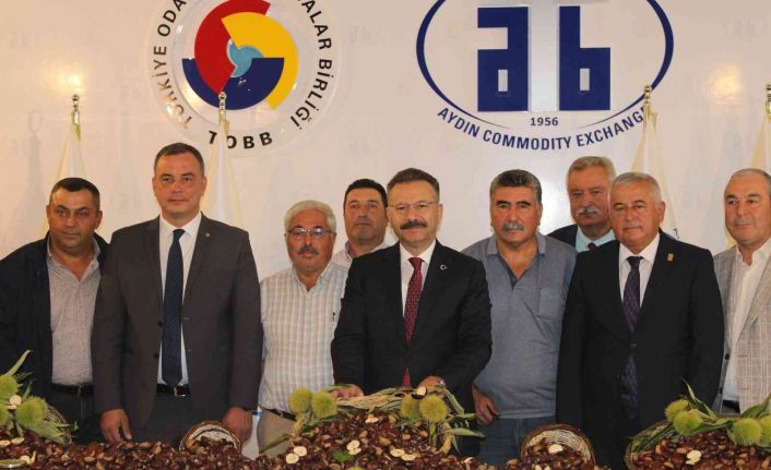 Aydın’da sezonun ilk kestanesi 250 TL’den alındı