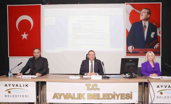 Ayvalık Belediyesi’nin 2023 yılı bütçesi oy birliğiyle 465 milyon lira oldu