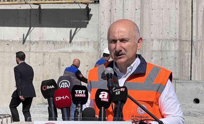 Bakan Adil Karaismailoğlu: “2023 yılı Nisan ayında bütün imalatlarımızı tamamlayıp Zigana Tünelimizi hizmete açmayı hedefliyoruz”