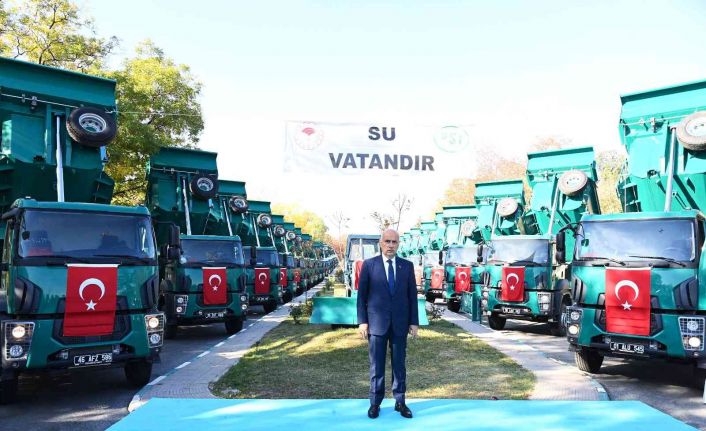 Bakan Kirişci: “Suyun tarımda kullanılmasıyla ilgili çalışmalarımız tamamlandığında vatandaşlarımızla paylaşacağız”