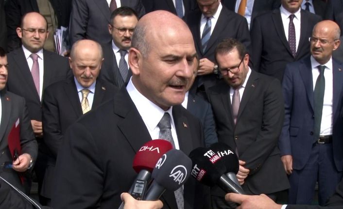 Bakan Soylu: “Yaklaşık şu anda 40 milyon dolarlık paraya el konuldu ama daha bu başlangıç"