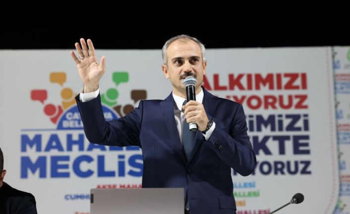 Başkan Çiftçi: "Projeleri, öncelik ve aciliyet sırasına göre hayata geçiriyoruz"