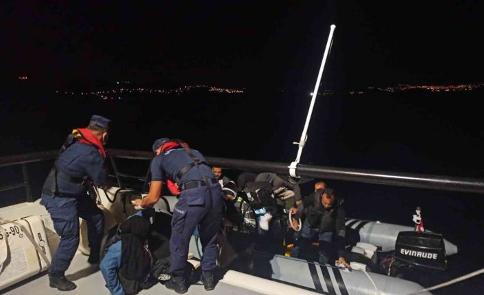 Bodrum’da 10 düzensiz göçmen yakalandı