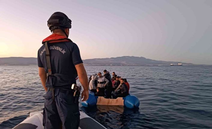 Bodrum’da 30 düzensiz göçmen kurtarıldı