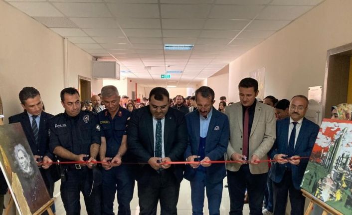 Buharkent MYO’da Plastik Sanatlar Sergisi açıldı