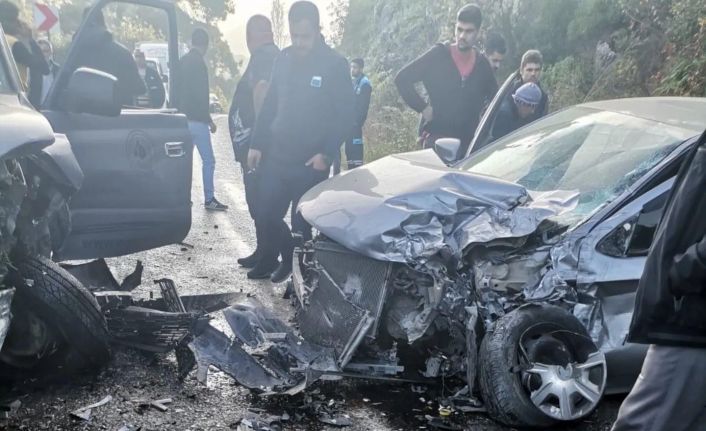 Bursa-Orhangazi yolunda kaza: 5 yaralı