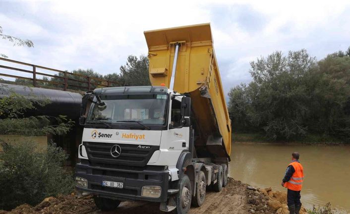 Büyükşehir, Mollaköy Köprüsü’nde çalışmalara başladı