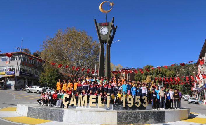 Çameli’nde Cumhuriyet Koşusu yapıldı