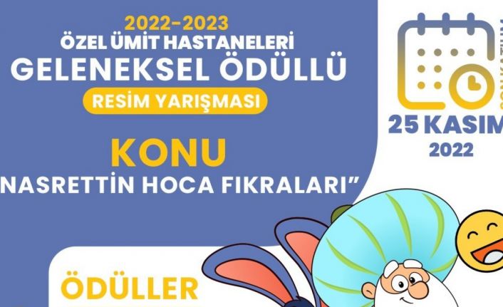 Çocuklar Nasreddin Hoca fıkralarını resimleyecek