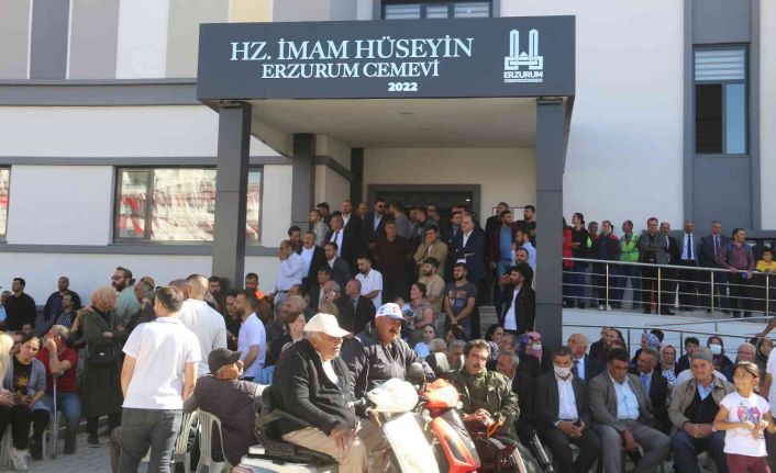 Cumhurbaşkanı Erdoğan, Hz. İmam Hüseyin Erzurum Cemevi’nin açılışını telekonferans ile yaptı