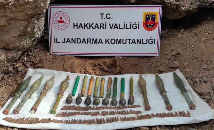 Dere yatağında mühimmat ele geçirildi