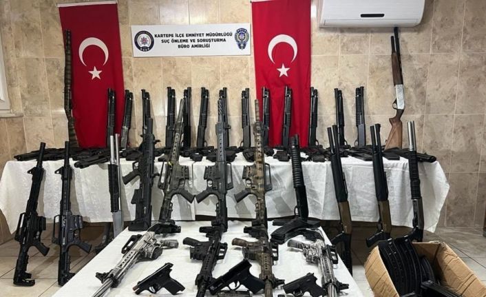 Durdurulan araçtan cephanelik çıktı