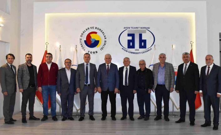 Efeler Belediye Başkanı Atay, Aydın Ticaret Borsası yönetimi ile görüştü