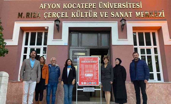 Ekim Geçidi Sergisi Afyonkarahisar’da açıldı